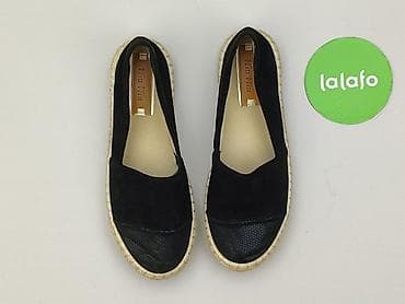 superga biale trampki: Damskie espadryle slip-on Nio Nio - Kolor: czarny - Rozmiar: 40 — 2