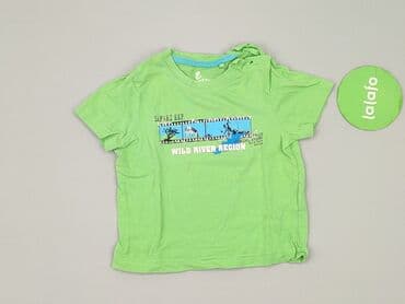elegancka koszulka: T-shirt, Lupilu, 1.5-2 years, 86-92 cm, condition - Very good — 2