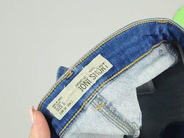 woskowane legginsy z wysokim stanem zara: Topshop, Shorts for women, size XS (EU 34) — 4