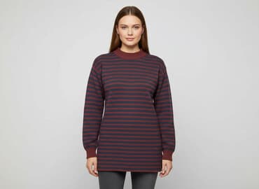 sweter w paski c a: Sweter damski, rozmiar M — 1