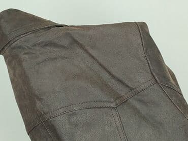 ramoneska zimowa: Essentiel, Kurtka skórzana damska, rozmiar L — 7