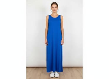 sukienki maxi na wesele niebieska: Sukienka damska, rozmiar S — 6