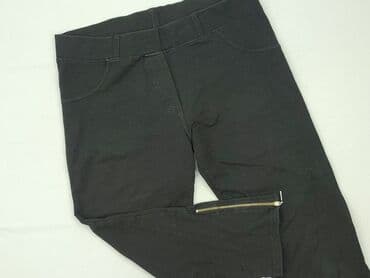 Spodnie materiałowe damskie, rozmiar 2XL — 1