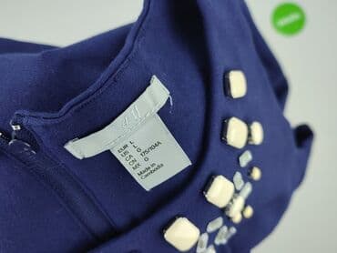 srebrna marynarka do sukienki: H&M, Sukienka damska, rozmiar L — 6