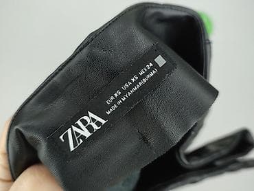 eco leather: Zara, Spodnie materiałowe damskie, rozmiar XS — 4