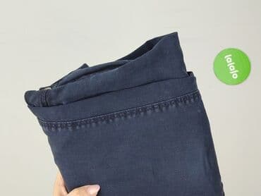 granatowe chinosy damskie: Monnari, Spodnie materiałowe damskie, rozmiar M — 6