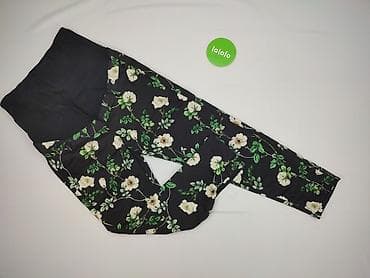 kolarki ciazowe hm: H&M Mama, Spodnie materiałowe damskie, rozmiar M — 2