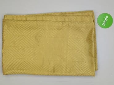 obrus 150x100: Zasłona/zasłona dekoracyjna w kolorze złotym - Materiał: tkanina — 2