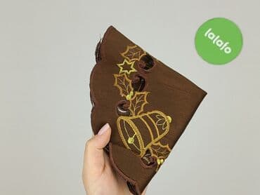 zasłony lidl: Serwetka 25 x 25, kolor - Brązowy, stan - Idealny — 2