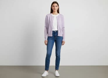 narzutka reserved: Basic, Women`s cardigan, S — 6