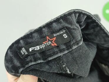 srebrne spódnice plisowane: FB Sister, Spódnica damska, S — 4