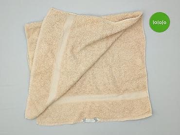 materiały do remontu: Ręcznik kąpielowy, beżowy, unisex - Materiał: 100% bawełna (etykieta — 3