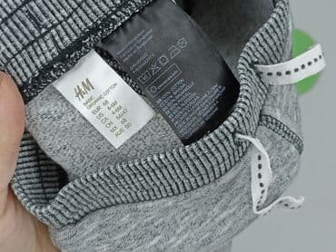 czarne rajstopy z wzorami: Spodnie dresowe, H&M, 6-9 miesięcy, stan - Bardzo dobry — 8