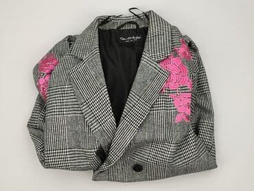 ramoneska oversize: Miss Selfridge, Płaszcz damski, rozmiar M — 6