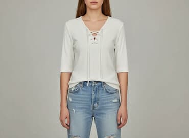 cropp buty na platformie: Bluzka damska, rozmiar S — 7