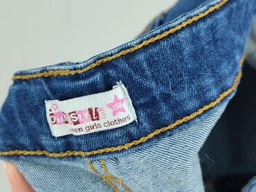 crop top shein topy dla dzieci: Spodnie jeansowe, Young Style, 13 lat, 158, stan - Bardzo dobry — 4