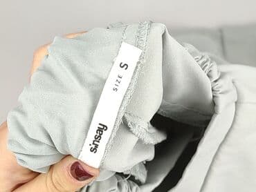 sinsay woskowane spodnie: Spodnie materiałowe damskie, rozmiar S — 4