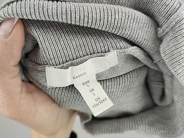 sweter l: H&M Basic, Golf damski, rozmiar L — 5