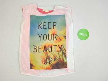 koszulka z flamingiem: Bluzka damska, rozmiar L — 2