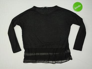 czarny sweter oversize: Zara, Sweter damski, rozmiar S — 3