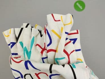 obrusy używane: Bawełniana tkanina dekoracyjna z motywem kolorowego alfabetu - Wzór — 4