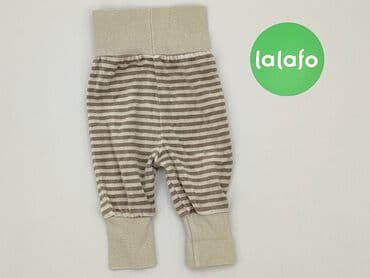 pajacyk niemowlęcy lidl: Sweatpants, H&M, 0-3 months, condition - Good — 3