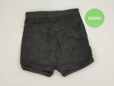 krótkie spodenki dżinsowe z wysokim stanem: Denim Collection, Szorty damskie, rozmiar XS — 4