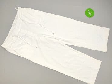 spodnie dla 50 latki: Spodnie materiałowe damskie, rozmiar 3XL — 2