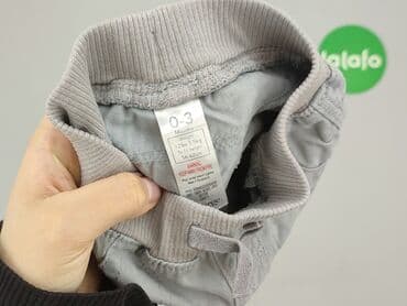 biale spodnie woskowane: Sweatpants, George, 1-3 months, condition - Perfect — 4