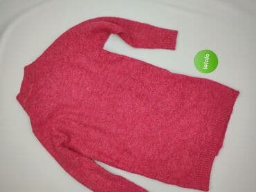 ponczo sweter: Kardigan damski, M — 3