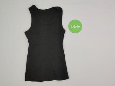 czarne prążkowane bluzki: Top damski, rozmiar S — 3