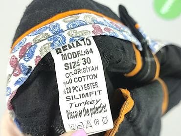 buty k m: Spodnie materiałowe damskie, rozmiar M — 4