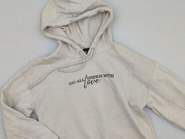 bluzy damskie markowe wyprzedaż: Amisu, Bluza z kapturem damska, rozmiar XS — 1