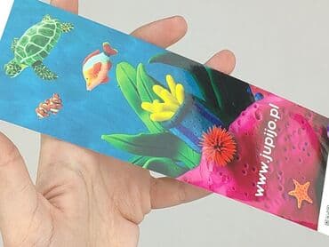 Inne artykuły dla domu: Używana, ale w idealnym stanie, kolorowa zakładka do książki z motywem — 4
