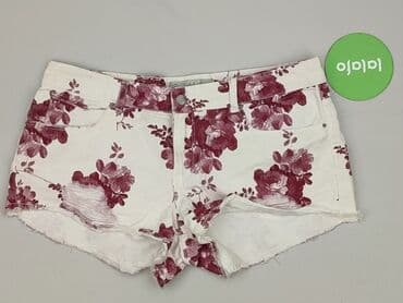 białe szorty zara: Zara, Szorty damskie, rozmiar L — 2