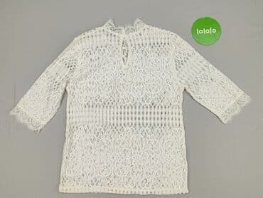 białą bluzka z długim rękawem zara: Zara, Bluzka damska, rozmiar M — 4