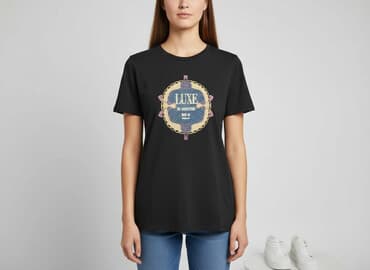 koszulka river island: River Island, T-shirt damski, rozmiar L — 1