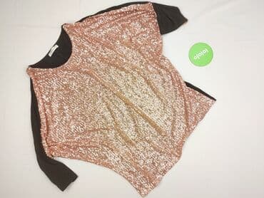 złota bluzka cekinowa: Bluzka damska, rozmiar M — 3