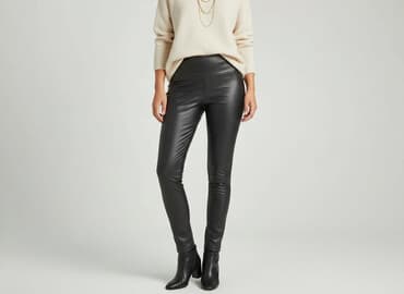 Primark, Лосини З екошкіри жіночі, розмір S