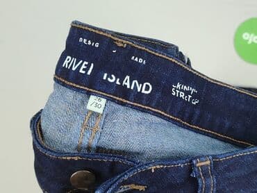 balanciaga klapki: River Island, Jeansy damskie, S — 5