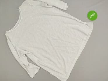 biała bluzka damska rękaw 34: Bluzka damska, rozmiar 3XL — 2