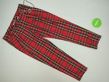 trampki na platformie h: Spodnie materiałowe damskie, rozmiar L — 2