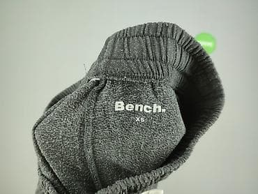 kremowe dresy: Bench, Spodnie dresowe damskie, rozmiar XS — 4