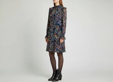 sukienka w kwiatki hm: H&M, Sukienka damska, rozmiar S — 1