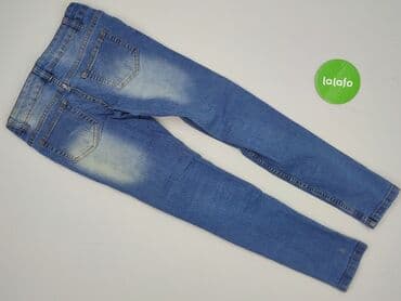 dobre ubrania: Spodnie jeansowe, Y.F.K., 10 lat, 140, stan - Bardzo dobry — 3