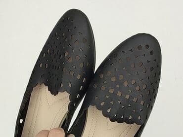 espadryle na koturnie klapki: Balerinki damskie, 39 — 6