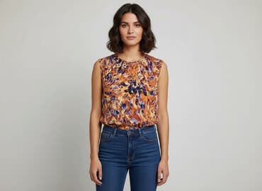 moschino bluzka damska: Bluzka damska, rozmiar M — 6