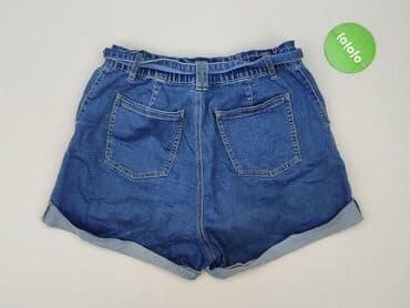 dżinsy z talią paper bag: Beloved, Szorty damskie, rozmiar L — 3