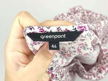 bluzka z kwiatem 3d h: Greenpoint, Women's blouse, size 3XL (EU 46) — 5