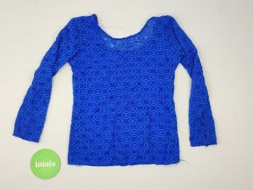niebieskie sukienki plus size: Bluzka damska, rozmiar S — 2